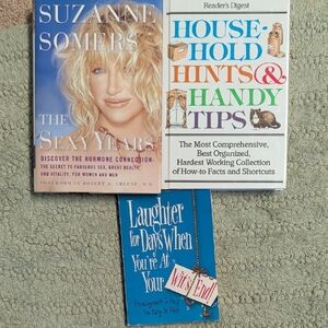 Bundle Of Suzanne Somers Hormone Connection, Reader's Digest Household Hints
